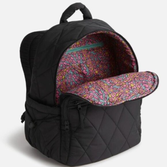 Vera Bradley Women's Featherweight Bancroft Backpack Moonies Night 50517-20089 - Picture 6 of 9